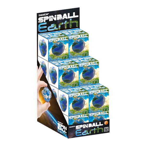 Spin Ball Earth counter display unit
