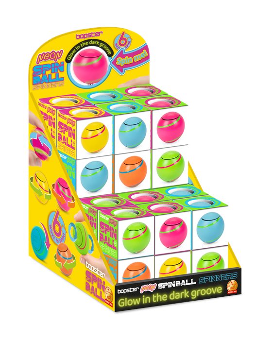 Neon Spin Ball counter display unit