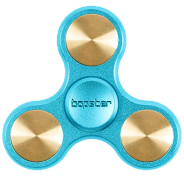 bopster Metal Spinner, Blue