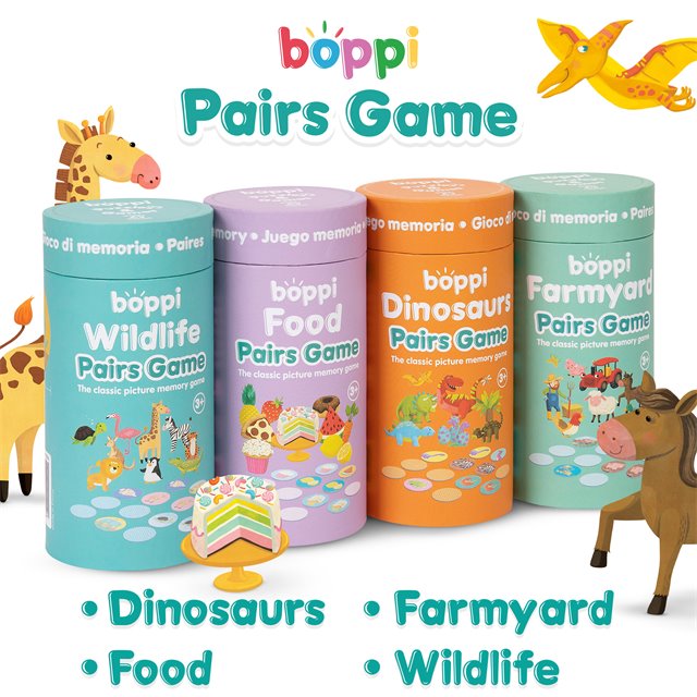 boppi pairs games, full range