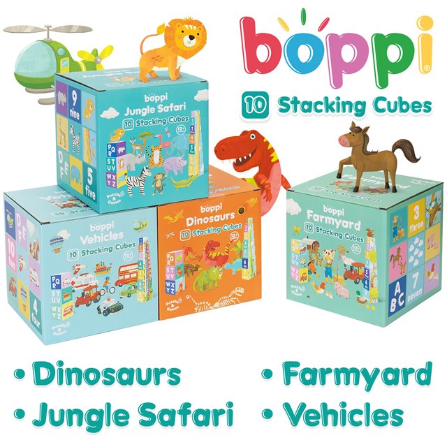 boppi stacking cubes, full range