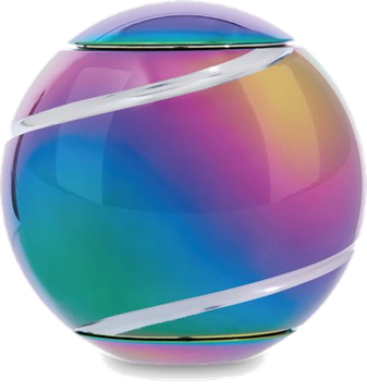 bopster Spin Ball, Multicoloured Metallic