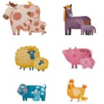 Mideer My First Puzzle Toddler Jigsaw for Children with Large Extra Thick Pieces for Kids Illustrated Animal Shapes 2 3 + Years - Mum & Baby