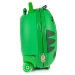 Boppi Tiny Trekker Kids Luggage Travel Suitcase Carry On Cabin Bag Holiday Pull Along Trolley Lightweight Wheeled Holdall 17 Litre Hand Case - Dinosaur