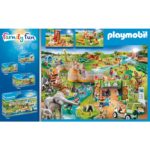 Playmobil 70342 Family Fun Petting Zoo, for Children Ages 4+