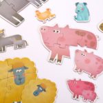 Mideer My First Puzzle Toddler Jigsaw for Children with Large Extra Thick Pieces for Kids Illustrated Animal Shapes 2 3 + Years - Mum & Baby