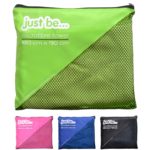 just be... Microfibre Compact Travel Towel - Green - Extra Large