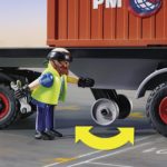 Playmobil City Action 70771 Truck with Cargo Container, RC-compatible, for Children Ages 4+