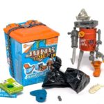 HEXBUG 480-6841 JUNKBOTS Trash Bin Assortment Kit Surprise Every Box LOL with Boys and Girls Alien Powered Toys for Kids 24+ Pieces of Action Construction Figures for Ages 5 and Up