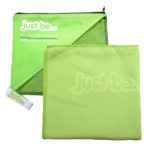 just be... Microfibre Compact Travel Towel - Green - Extra Large