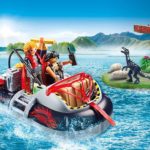 Playmobil 9435 Action Dino Hovercraft with Underwater Motor