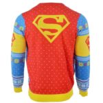 Official Superman Christmas Jumpers for Men Or Women – Ugly Novelty Gifts Xmas Jumper – DC Comics Unisex Knitted Sweater Design - Officially Licensed Geek Christmas Jumper