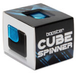 bopster Fidget Cube Spinner - Black and Blue