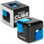 bopster Fidget Cube Spinner - Black and Blue