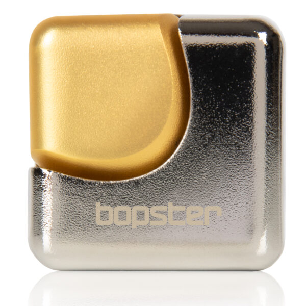 bopster Fidget Cube Spinner - Silver and Gold