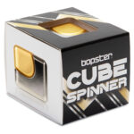 bopster Fidget Cube Spinner - Silver and Gold