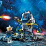 Playmobil 70021 Galaxy Police Robot with Gripper Arm and Weapon, with Light Effects, for Children Ages 5+