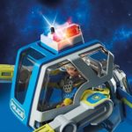 Playmobil 70021 Galaxy Police Robot with Gripper Arm and Weapon, with Light Effects, for Children Ages 5+