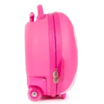 Boppi Tiny Trekker Kids Luggage Travel Suitcase Carry On Cabin Bag Holiday Pull Along Trolley Lightweight Wheeled Holdall 17 Litre Hand Case - Pink Penguin