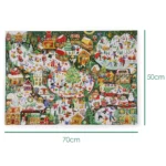 bopster Christmas Illustrated Jigsaw Puzzle 1000 pcs