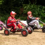 bopster - Pedal Go Kart with Inflatable Tyres 5-8 Years - Pink