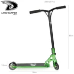 Land Surfer PRO Stunt Scooter - Green