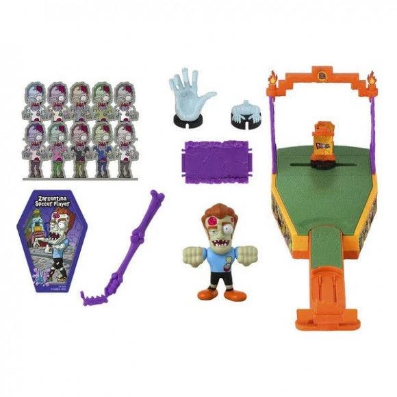 World of Zombies 1 Game Park with Accessories 30 x 20 x 6 cm, Multicoloured
