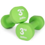 just be...® Dumbbells Set - Green - 3kg