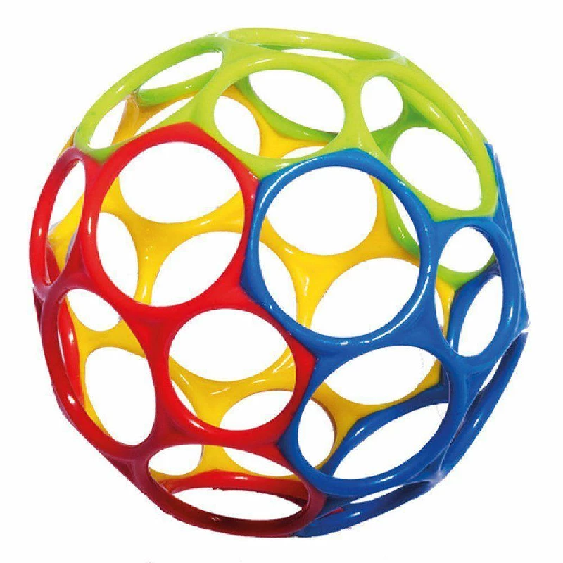 Bright Starts Oball Easy Grasp Ball Newborn Baby Toy Multicoloured New Sealed