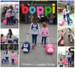 boppi Tiny Trekker Kids Keyring Travel Pouch Coin Purse Mini Travel Wallet Keychain Holder Zipper Clutch Bag - Unicorn