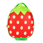 Boppi Tiny Trekker Kids Luggage Travel Suitcase Carry On Cabin Bag Holiday Pull Along Trolley Lightweight Wheeled Holdall 17 Litre Hand Case - Strawberry