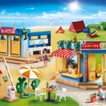 Playmobil 70087 Family Fun Toy Large Campsite with Working Shower