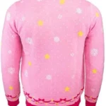 Official Super Mario Princess Peach Christmas Jumpers for Men and Women– Ugly Novelty Gifts Xmas Jumper – Mario Unisex Knitted Sweater Design