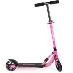 bopster 2 Wheeled Scooter Folding V2 In Line Racing Kick Sport Ride-On Pink