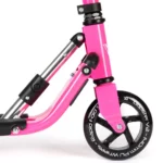 bopster 2 Wheeled Scooter Folding V2 In Line Racing Kick Sport Ride-On Pink