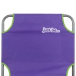 just be...…® Beach & Garden Folding Sun Chair Lounger – Purple