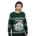 Official Numskull Fallout Happy Holidays Christmas Xmas Jumper- UK XS/US 2XS New