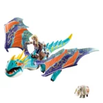Playmobil DreamWorks Dragons 70728 Dragon Racing: Astrid and Stormfly, for Children Ages 4+