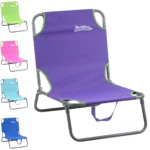 just be...…® Beach & Garden Folding Sun Chair Lounger – Purple