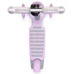 boppi 3-Wheel Kids Toddler Push Scooter | 2 Front Wheels, Ideal for Girls and Boys Aged 3 - 8 Years Old | Purple