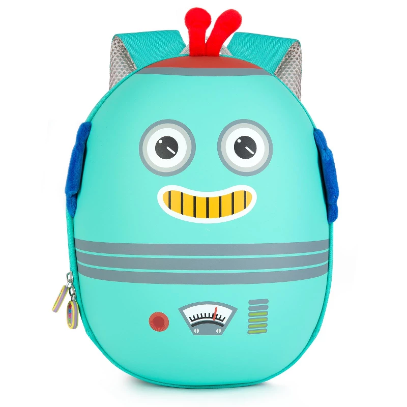 boppi Tiny Trekker Kids Backpack Nursery Travel Holiday Toddler Children Bag 4 Litre Preschool Rucksack – Robot