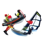 PLAYMOBIL City Action Sea Rescue Water Rescue with Dog 70141