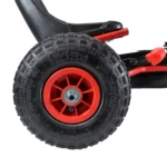 bopster - Pedal Go Kart with Inflatable Tyres 5-8 Years - Red