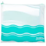 just be... Microfibre Wave Beach Travel Towel - Green XX Large 200 x 90cm