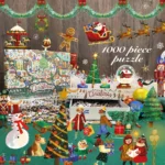 bopster Christmas Illustrated Jigsaw Puzzle 1000 pcs
