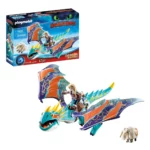 Playmobil DreamWorks Dragons 70728 Dragon Racing: Astrid and Stormfly, for Children Ages 4+