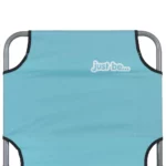 just be...…® Beach & Garden Folding Sun Chair Lounger – Light Blue