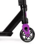 bopster Stunt Scooter Deck 360 Swivel Spin | Lightweight Freestyle Sport Scooters with 50cm Wide Bar | Ideal for Kids, Boys, & Girls Ages 8+ | Purple