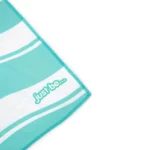 just be... Microfibre Wave Beach Travel Towel - Green XX Large 200 x 90cm