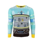 Numskull Official Fallout Vault Christmas Jumpers for Men or Women – Ugly Novelty Gifts Xmas Jumper – Video Gamer Knitted Sweater Design - Officially Licensed Geek Christmas Jumper 2 XL